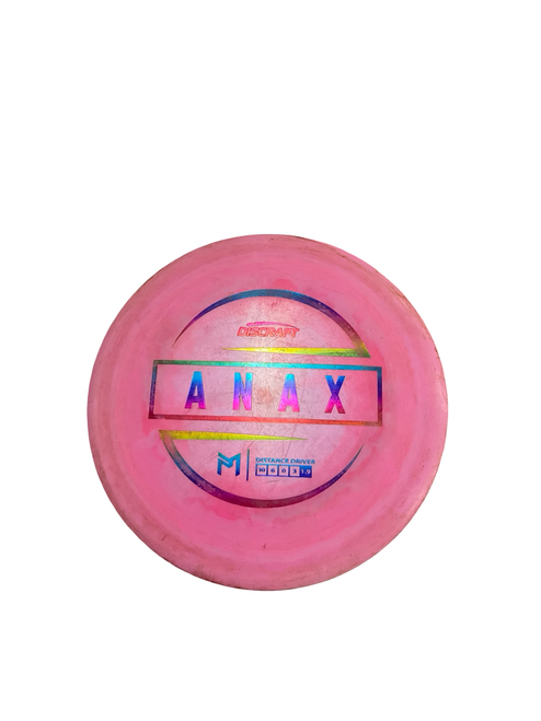 Vist Large View of Product Image Which is Used Discraft ANAX Disc Golf Driver Pink
