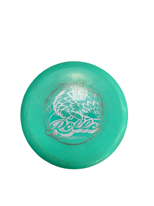 Vist Large View of Product Image Which is Used Innova ROLLO Disc Golf Mid Range Teal