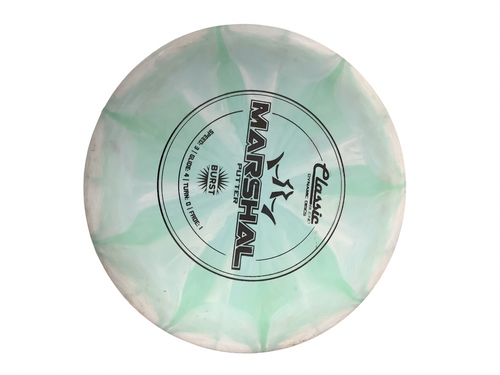 Vist Large View of Product Image Which is Used Dynamic Discs CLASSIC MARSHALL Disc Golf Putter Green