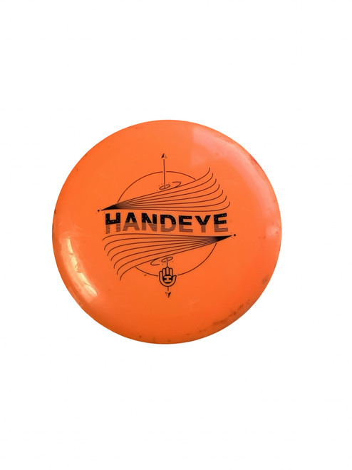 Vist Large View of Product Image Which is Used Dynamic Discs HNDEYE TRESSPASS Disc Golf Driver Orange