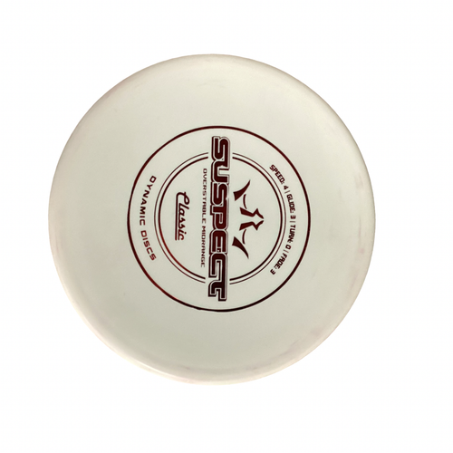 Vist Large View of Product Image Which is Used Dynamic Discs HANDEYE SUSPECT Disc Golf Mid Range White