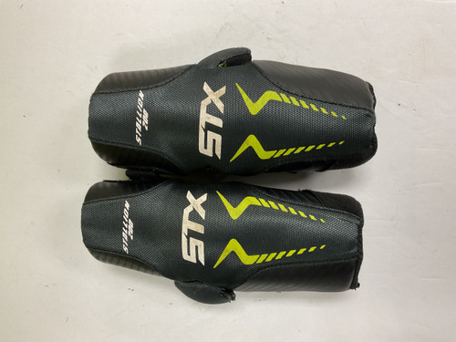 Vist Large View of Product Image Which is Used STX STALLION 200 Lacrosse Arm Pads/Guards Black XS