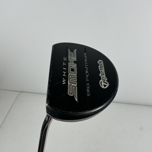 Vist Large View of Product Image Which is Used Taylormade WHITE SMOKE BIG FONTANA Mens Putter LH
