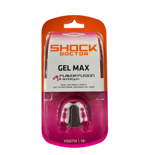 New Shock DR GelMax FlvFus Bubblegum Yth 11820-9726303Y Vist Large View of Product Image Which is New Shock DR GelMax FlvFus Bubblegum Yth