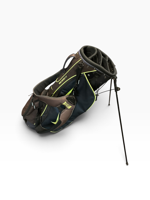 Vist Large View of Product Image Which is Used Nike SPORT LITE STAND BAG Mens Stand Bag Black And Copper