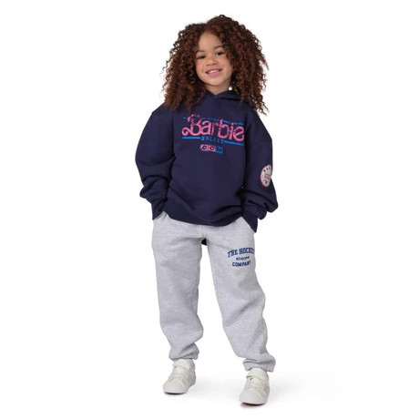 Vist Large View of Product Image Which is New Barbie x CCM Navy HOODIE YT