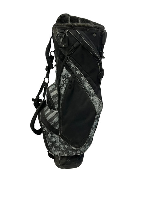 Vist Large View of Product Image Which is Used Ogio 8 Way Mens Stand Bag Black And Grey