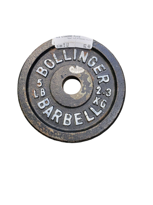 Vist Large View of Product Image Which is Used 5LB STANDARD PLATE Standard Plate (Each) 5 lb