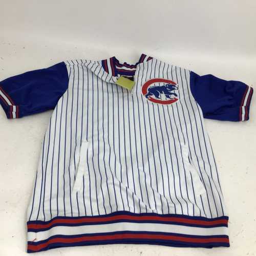 Vist Large View of Product Image Which is Used STITCHES CHICAGO CUBS 1/4 ZIP MENS MD S.S. Spirit Wear M MD