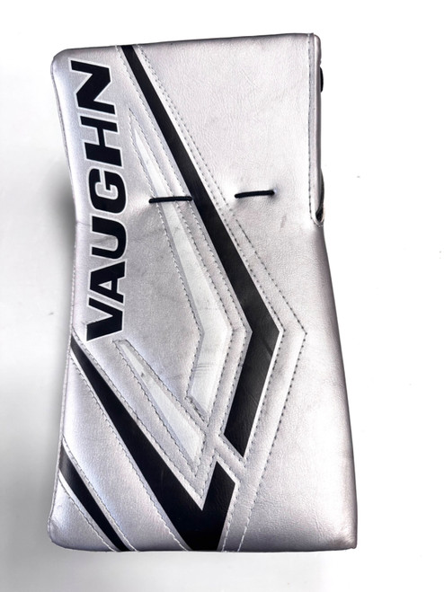 Vist Large View of Product Image Which is Used Vaughn VXI Junior Goalie Blocker Silver
