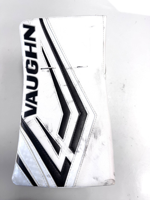 Vist Large View of Product Image Which is Used Vaughn VELOCITY VXI Inter Goalie Blocker White