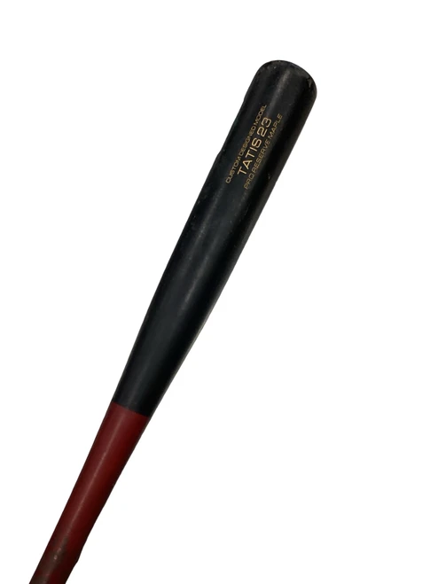 Vist Large View of Product Image Which is Used PRO RESERVE MAPLE BB/SB Wood Bat Black 31"
