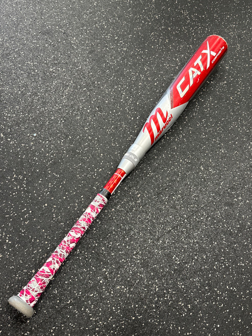 Vist Large View of Product Image Which is Used Marucci CAT X COMPOSITE BB/SB USSSA 2 3/4 Bat 31"