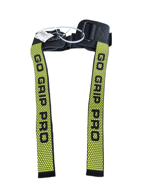 Vist Large View of Product Image Which is Used GoFit PRO GO GRIPS Exercise Gloves Black Senior