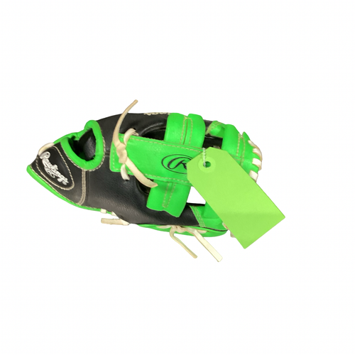 Vist Large View of Product Image Which is Used Rawlings PLAYER SERIES 9 INCH RHT BB/SB Glove RH Throw Black 9"