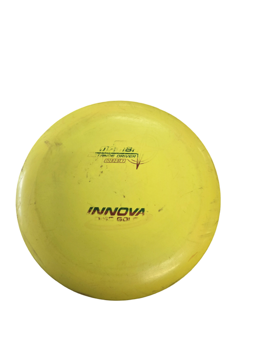 Vist Large View of Product Image Which is Used Innova STAR MAMBA DRIVER Disc Golf Driver Yellow