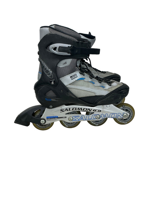 Vist Large View of Product Image Which is Used Salomon DR110 Senior Rec Fitness Skates Grey Senior 9