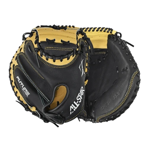 Vist Large View of Product Image Which is NEW ALL STAR FUTURE STAR 31.5” RH THROW BASEBALL CATCHERS MITT