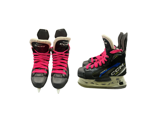 Vist Large View of Product Image Which is Used CCM TACKS AS570 Junior Hockey Skate Junior 01.5