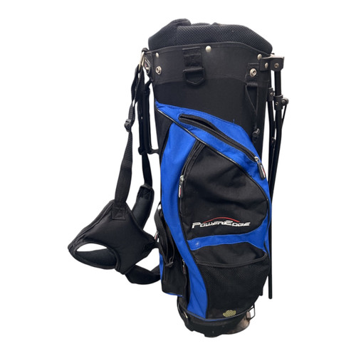 Vist Large View of Product Image Which is Used POWER EDGE STAND BAG Mens Stand Bag Black