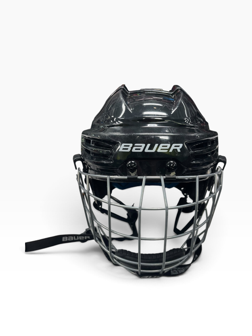 Vist Large View of Product Image Which is Used Bauer PRODIGY Helmet Cage Combo Black One Size