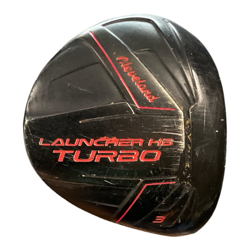 Vist Large View of Product Image Which is Used Cleveland LAUNCHER HB TURBO Mens Fairway Wood RH 3 Wood
