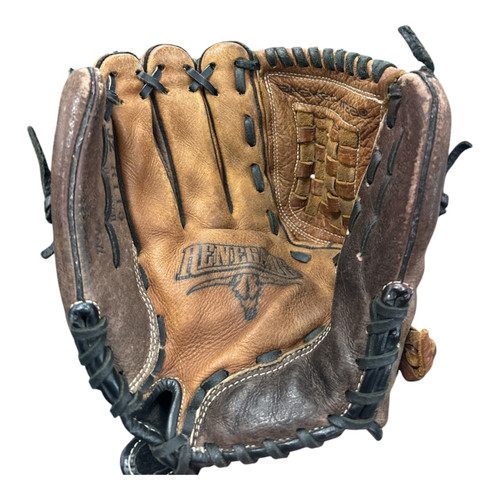 Vist Large View of Product Image Which is Used Rawlings RENEGADE BB/SB Glove LH Throw Brown 11 1/2"