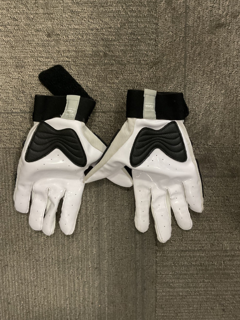 Vist Large View of Product Image Which is Used Adidas LINEBACKE PADDED GLOVES FB Gloves White XL