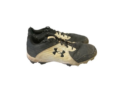 Vist Large View of Product Image Which is Used, Under Armour, LEADOFF, BB/SB Cleats, Black, Senior 11