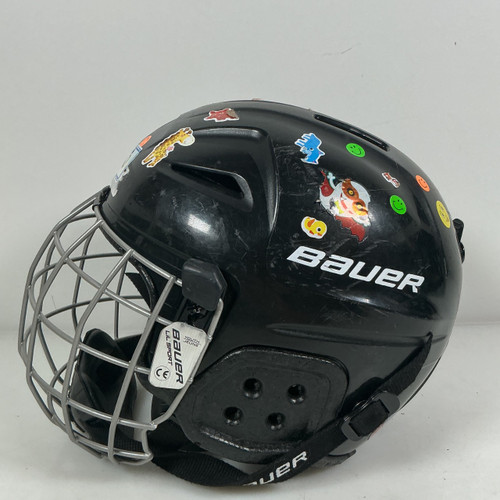 Vist Large View of Product Image Which is Used Bauer LIL SPORT  Helmet Cage Combo XS