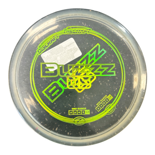 Vist Large View of Product Image Which is Used Discraft BUZZZ OS Disc Golf Mid Range Clear
