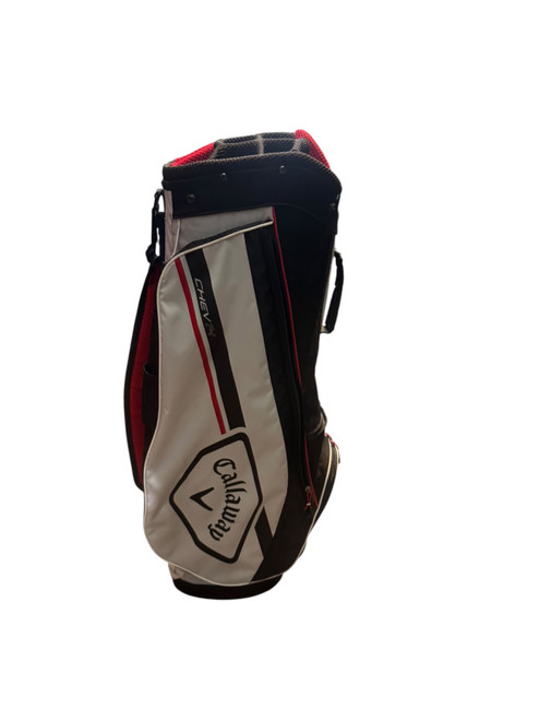 Vist Large View of Product Image Which is Used Callaway CHEV 14 Mens Stand Bag White
