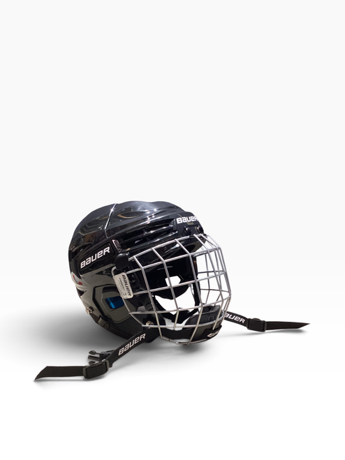 Vist Large View of Product Image Which is Used Bauer PRODIGY Helmet Cage Combo Black Fits all