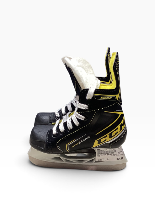 Vist Large View of Product Image Which is Used CCM SUPER TACKS 9350 Youth Hockey Skate Youth 11.0