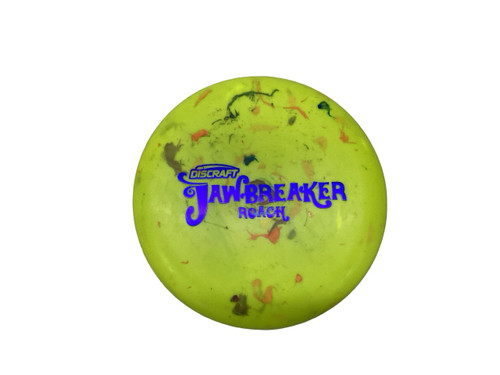 Vist Large View of Product Image Which is Used Discraft JAWBREAKER ROACH Disc Golf Putter Yellow