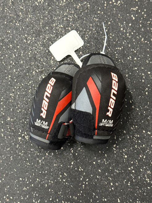 Vist Large View of Product Image Which is Used Bauer LIL SPORT Youth Elbow Pads MD