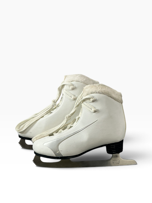 Vist Large View of Product Image Which is Used WinnWell SOFT FIGURE WomensFigure Skate White Senior 4