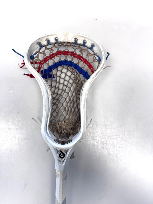 Vist Large View of Product Image Which is Used Powell lacrosse PIONEER Men Atk/Mid Complete Stick White