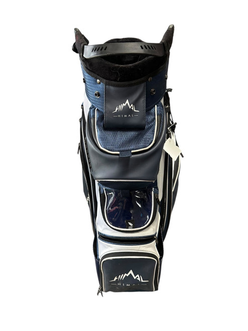Vist Large View of Product Image Which is Used HIMAL NAVY CART BAG Mens Cart Bag Navy Blue