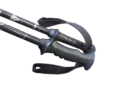 Vist Large View of Product Image Which is Used K2 SPEED COMPOSITE SKI POLES 44IN/110CM Mens DH Ski Pole Black 110 cm / 44 in