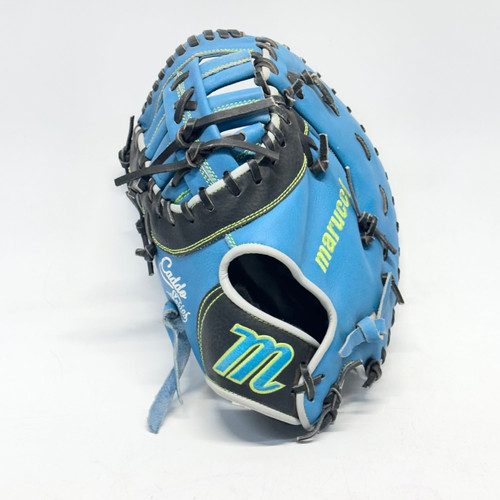 Vist Large View of Product Image Which is Used Marucci CADDO BB/SB First Base LH Throw Teal 12"
