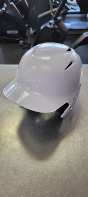 Vist Large View of Product Image Which is Used Evoshield HELMET Batting Helmet No Mask White One Size