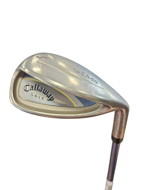 Vist Large View of Product Image Which is Used Callaway GEMS Golf Wedge Womens RH Sand Wedge
