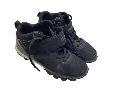 Vist Large View of Product Image Which is Used Riddell Jr FB Cleats Black Junior 04