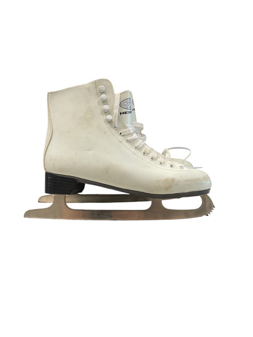 Vist Large View of Product Image Which is Used Hespeler SENIOR SZ 10 WomensFigure Skate White Senior 10