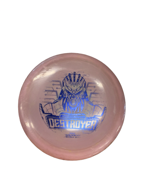Vist Large View of Product Image Which is Used Innova DESTROYER Disc Golf Driver Pink