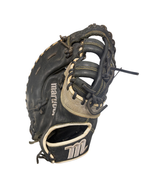 Vist Large View of Product Image Which is Used Marucci OXBOW BB/SB First Base RH Throw Black 12 3/4"