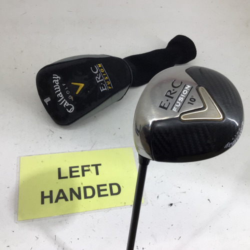 Vist Large View of Product Image Which is Used Callaway ERC FUSION 10 DEG LH DRIVER R FLEX Mens Driver LH 10.0 Degree