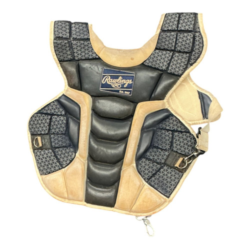 Vist Large View of Product Image Which is Used Rawlings MACH Catchers Chest Protector None Adult