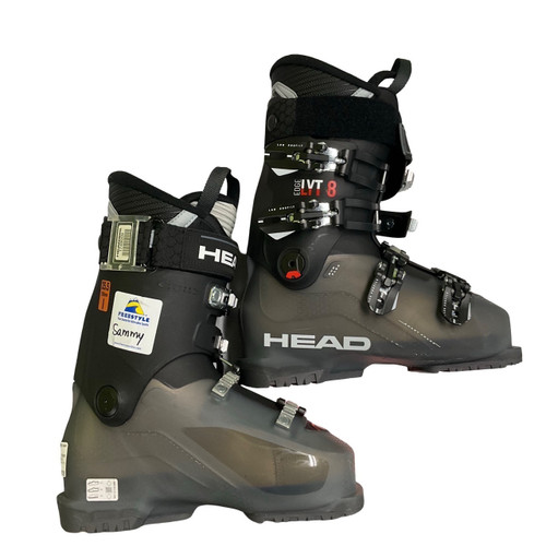 Vist Large View of Product Image Which is Used Head EDGE LYT 8 Womens DH Ski Boot Navy Blue 255 MP - M07.5 - W08.5